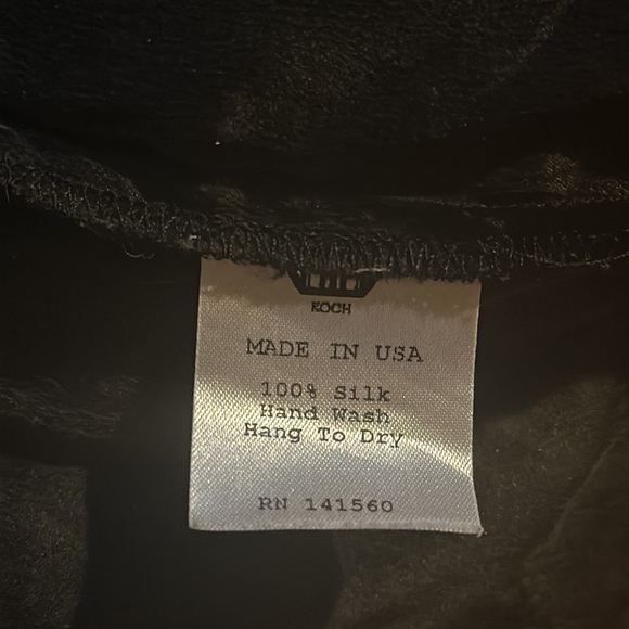 Koch 100% silk blazer with antler detail - Picture 5 of 5